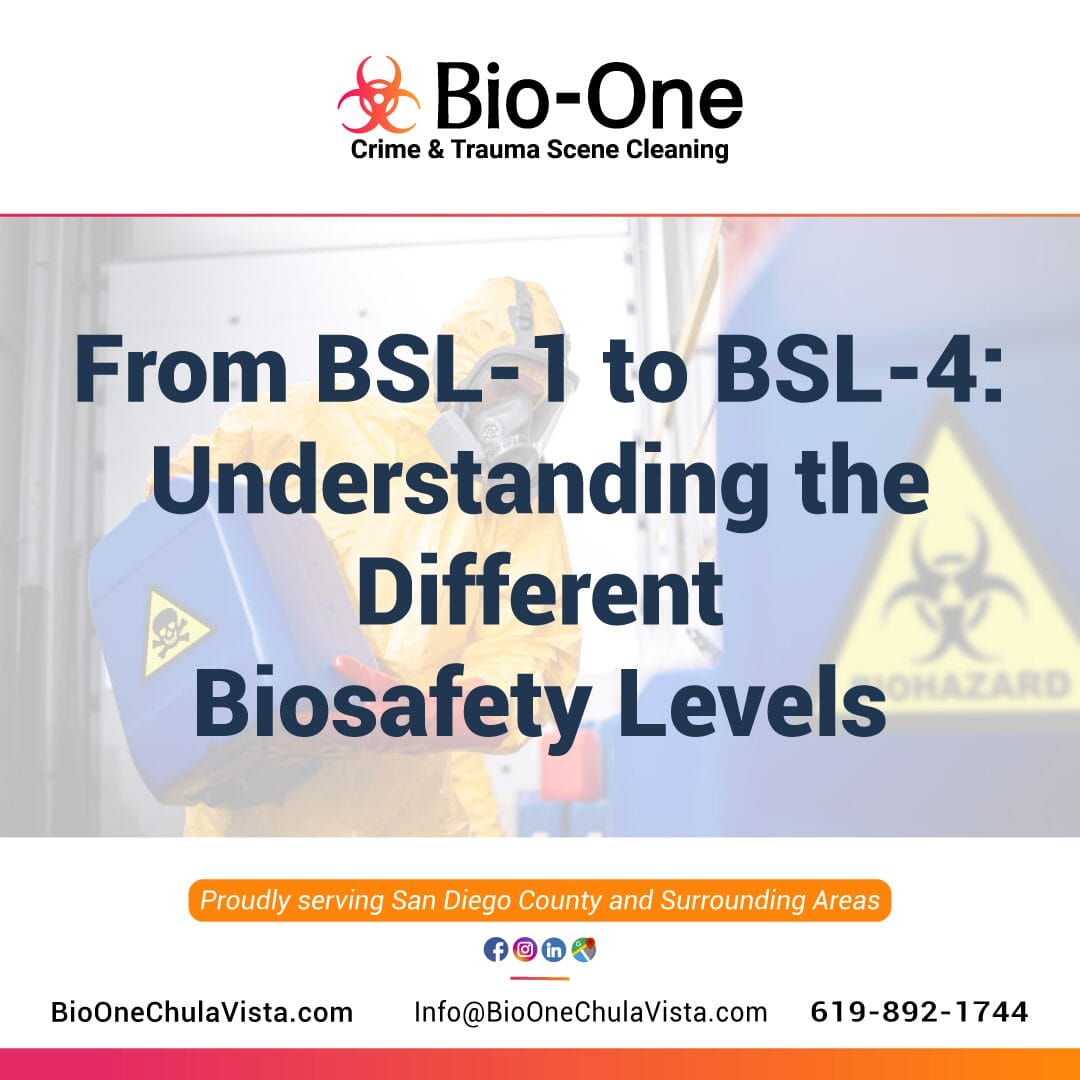 From BSL1 to BSL4 Understanding the Different Biosafety Levels Bio